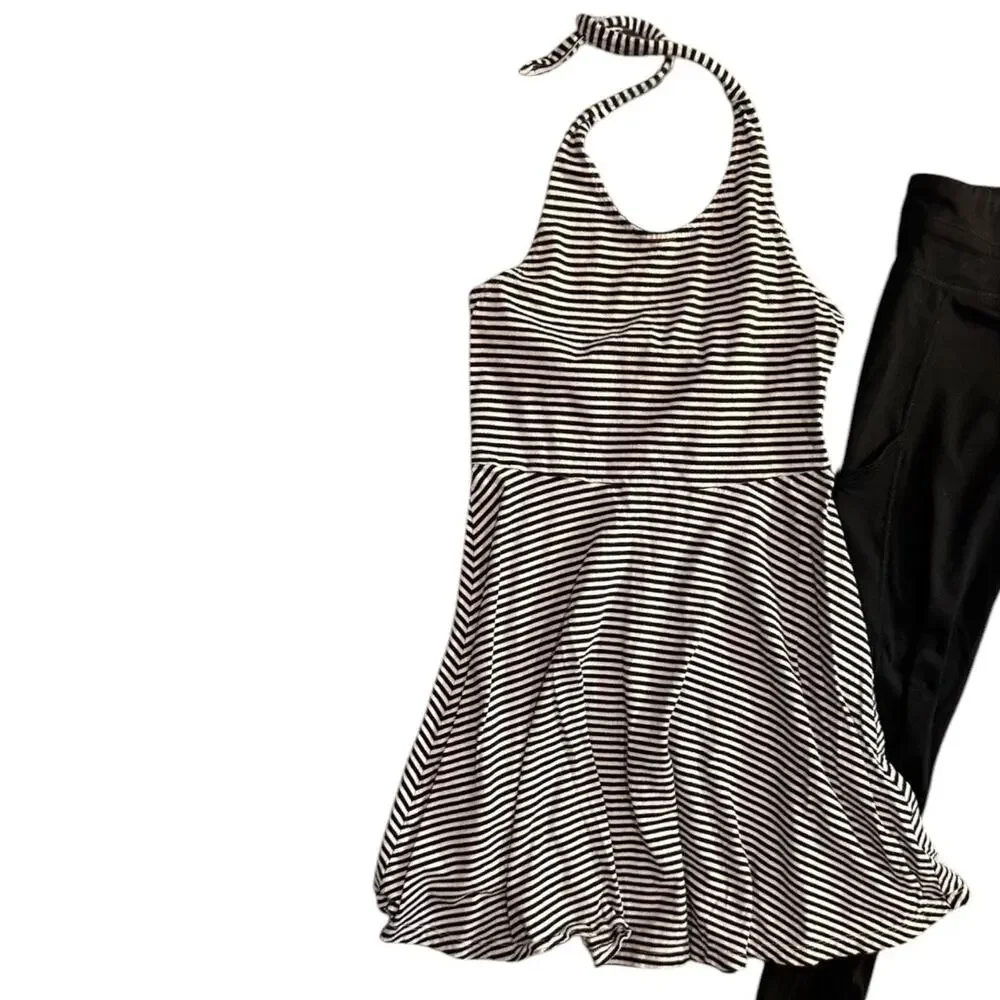 Old Navy Girls Size L (10/12) Dress and Leggings Bundle
